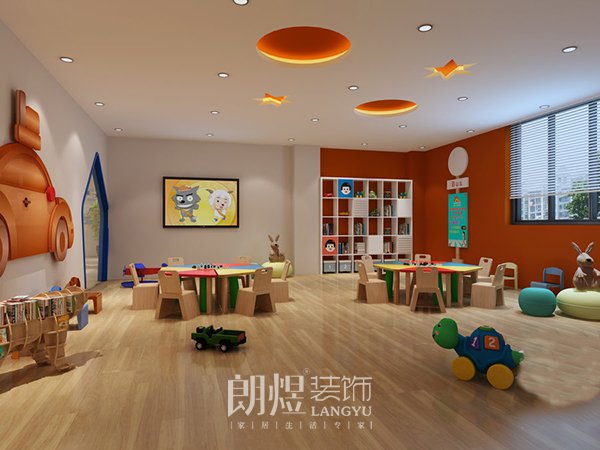 雙流早教培訓(xùn)機構(gòu)裝修效果圖