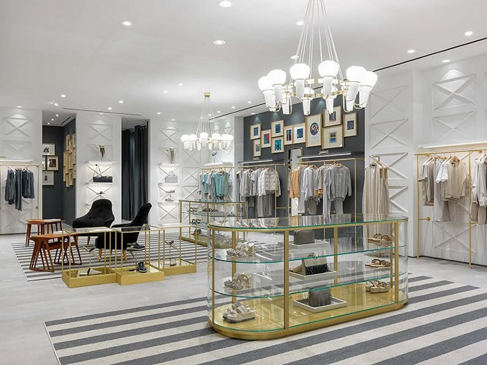 女裝店鋪墻面細節(jié)效果圖