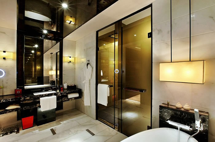 精品商務酒店客房衛生間