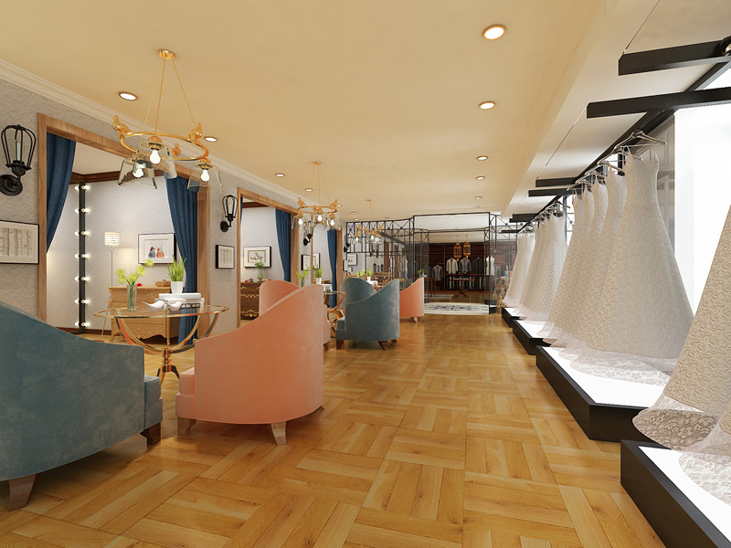 婚紗影樓門店裝修設(shè)計(jì)