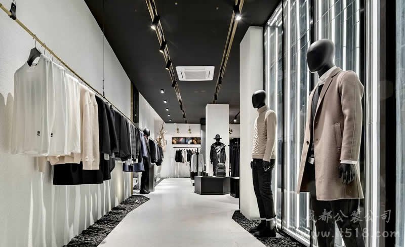 男裝店鋪內部設計