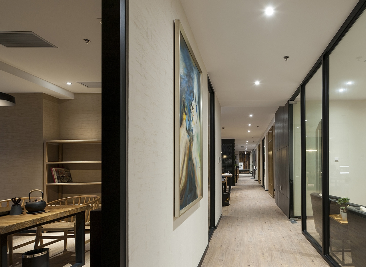 辦公室過道設計實景