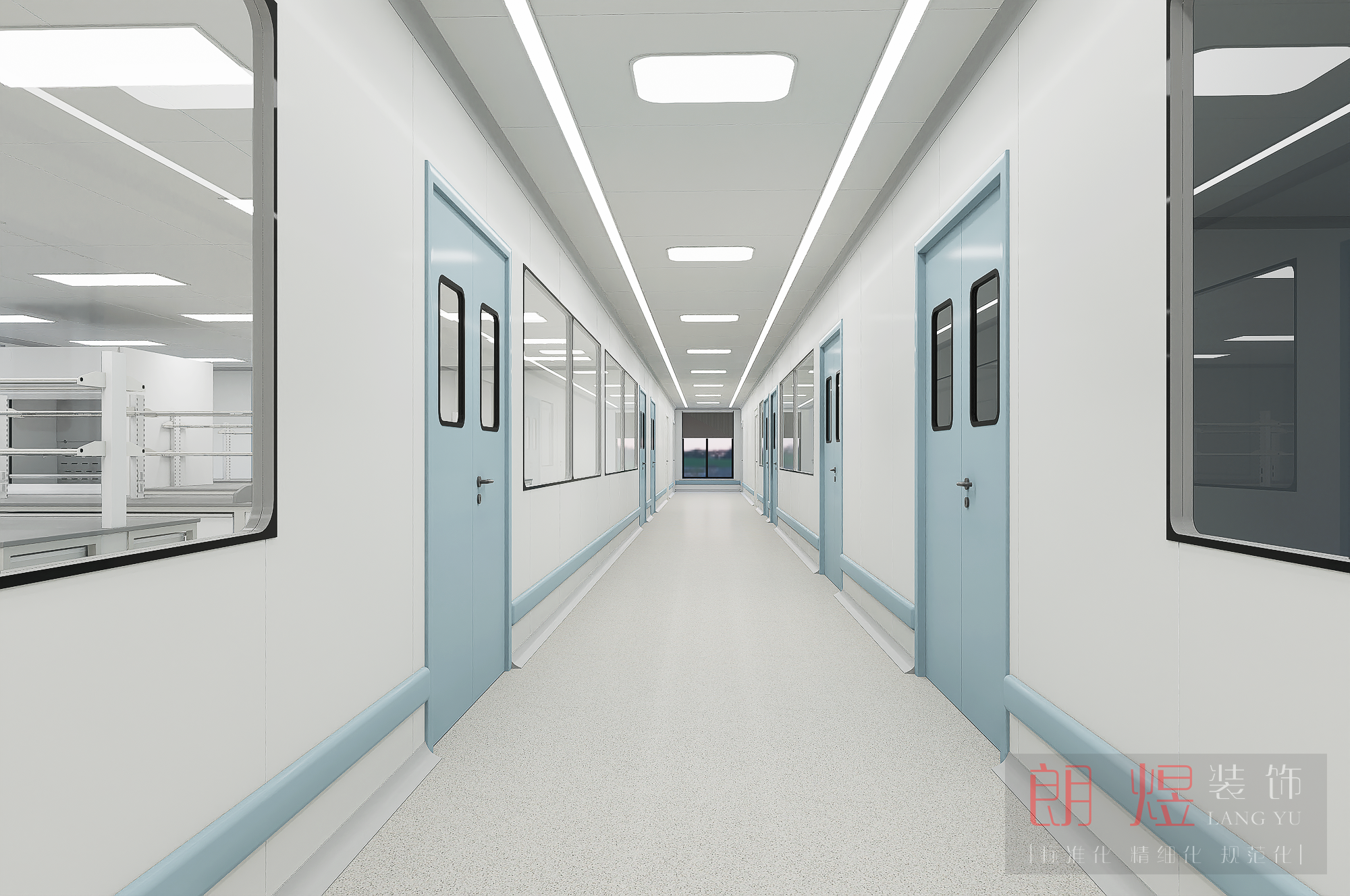 化工廠房實(shí)驗室裝修設(shè)計效果圖