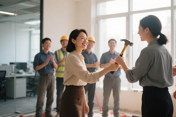 辦公室裝修,自己去敲三下到底行不行?裝修公司告訴你答案